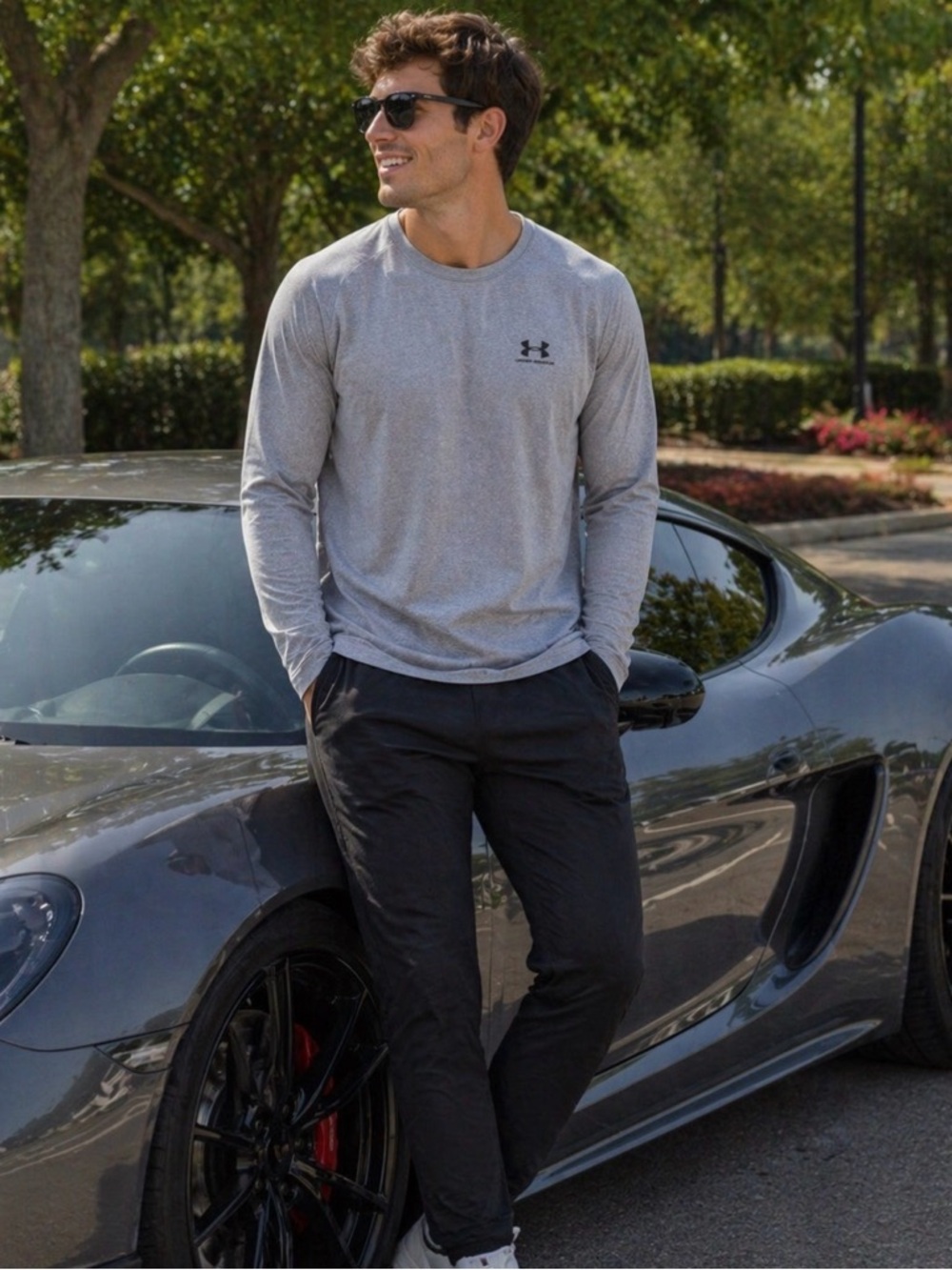 Under Armour long sleeve An Artists Touch top